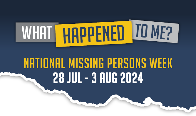 National Missing Persons Week